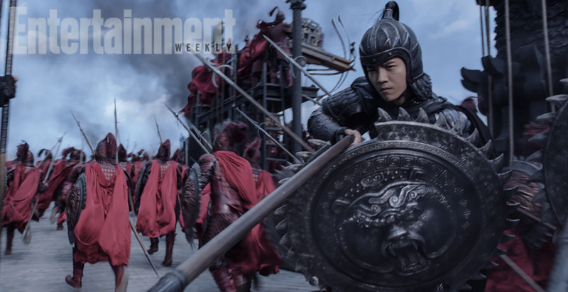 Illustration for article titled First Look at The Great Wall, a Movie About Matt Damon Fighting Monsters on the Great Wall of China